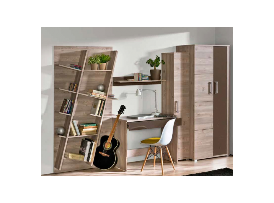 Šatníková skriňa VEKTOR V20 s posuvnými dverami