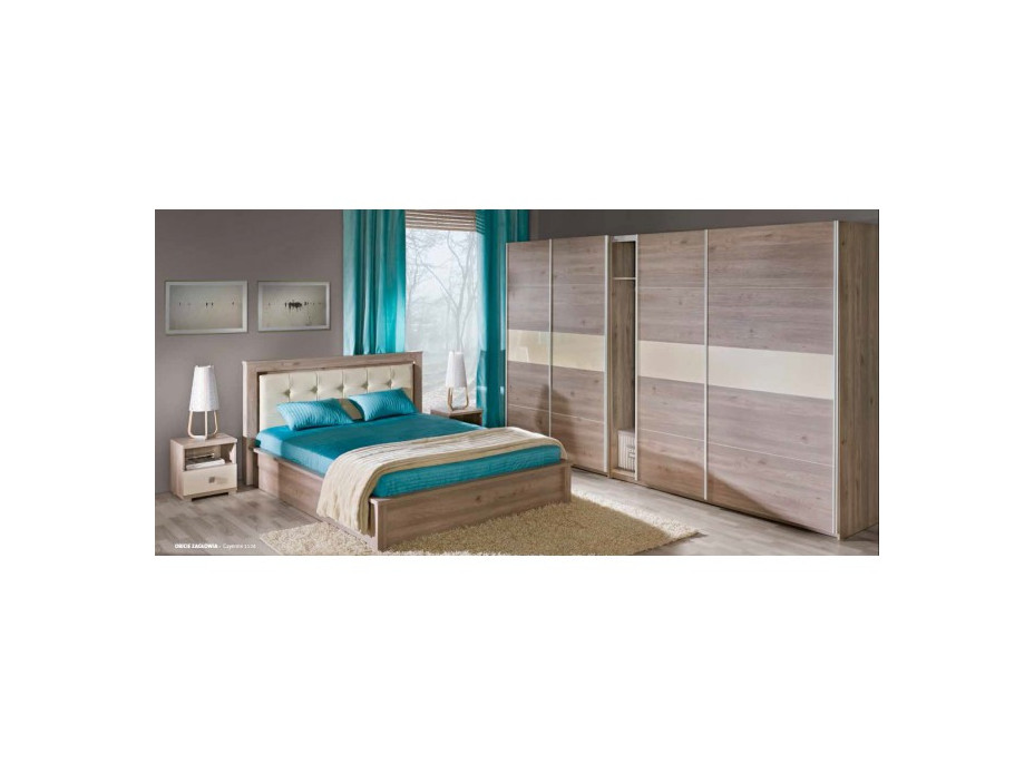 Šatníková skriňa VEKTOR V20 s posuvnými dverami