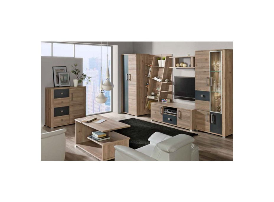 Šatníková skriňa VEKTOR V20 s posuvnými dverami