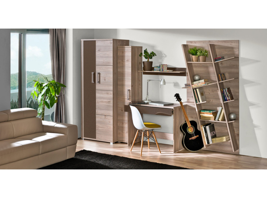 Šatníková skriňa VEKTOR V20 s posuvnými dverami