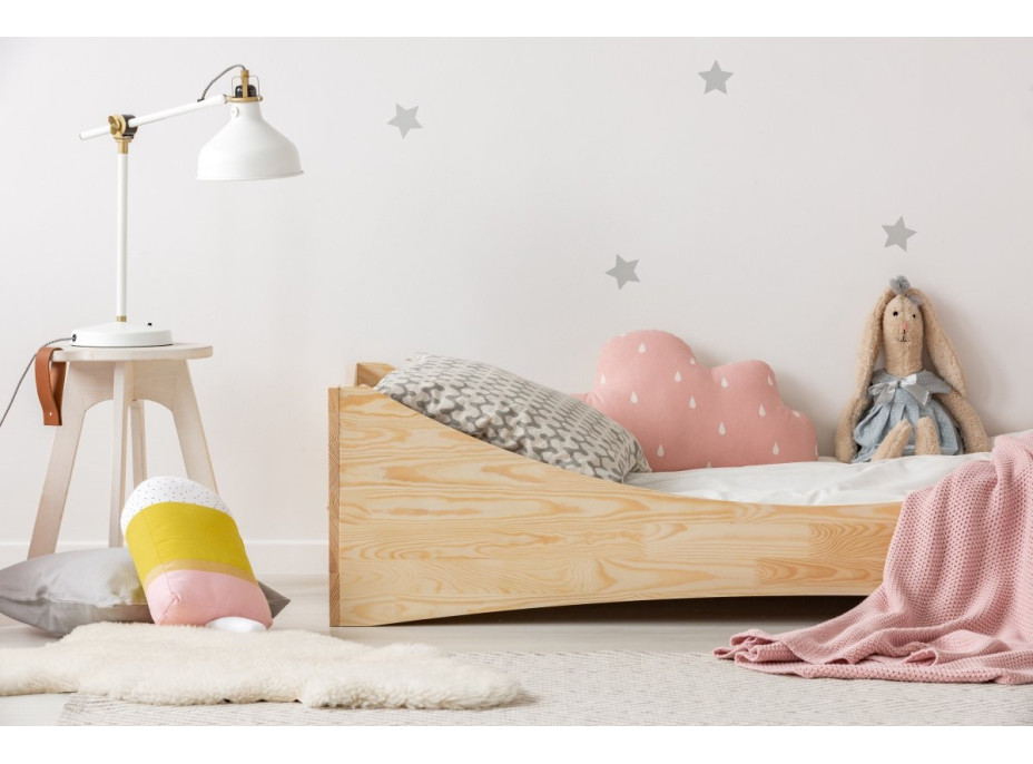 Detská posteľ z masívu BOX model 3 - 160x80 cm