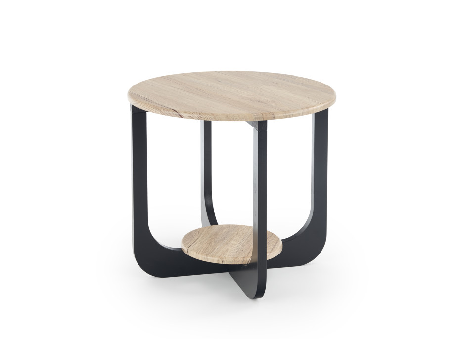 Konferenčný stolík ODILE 2 - dub san remo / čierny