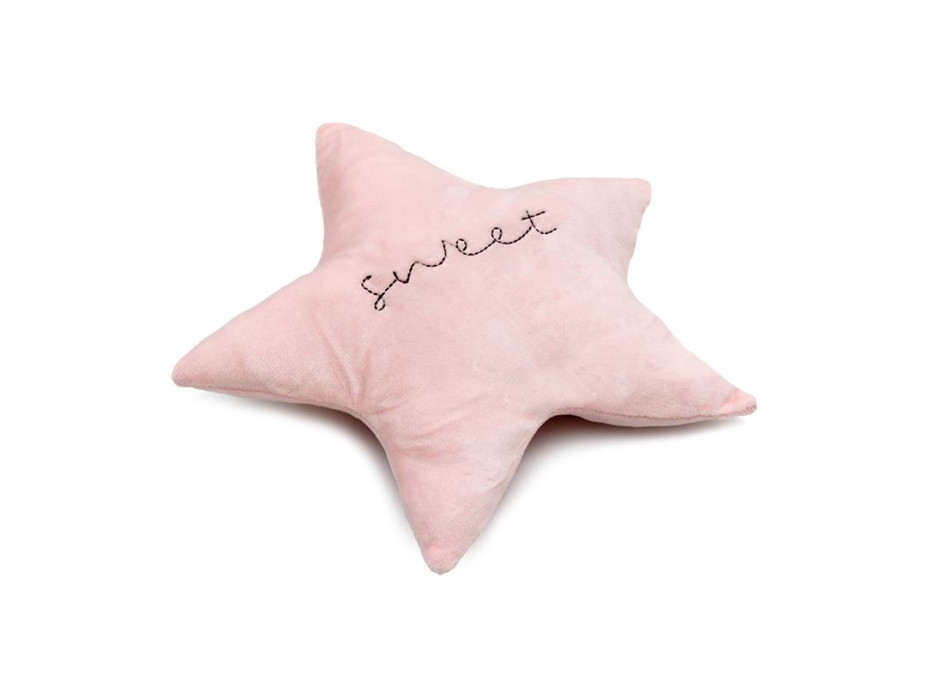 Mazlící vankúš hviezdička - ružová