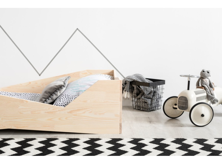 Detská posteľ z masívu BOX model 5 - 190x80 cm