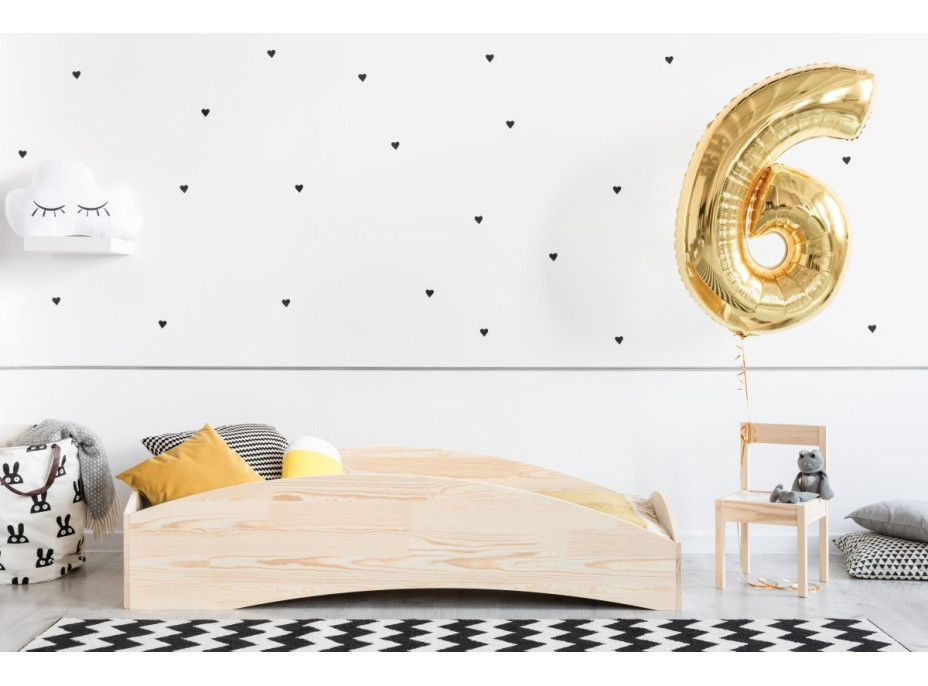 Detská posteľ z masívu BOX model 6 - 180x90 cm