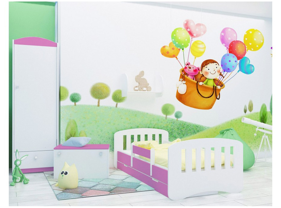 Detská posteľ so zásuvkou 190x90 cm s výrezom + matrace ZADARMO!