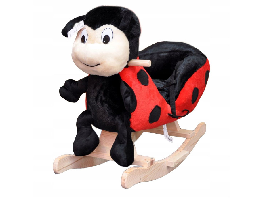 Detské plyšové hojdacie kresielko MAX - LIENKA