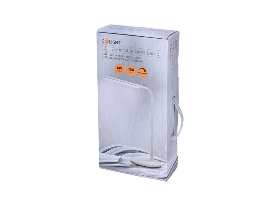 Stolná lampička BASE - LED 6W - stmievateľná - 4500K - biela