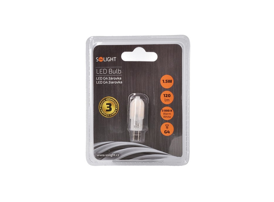 Žiarovka G4 - LED - 1,5W - 120L - 3000K