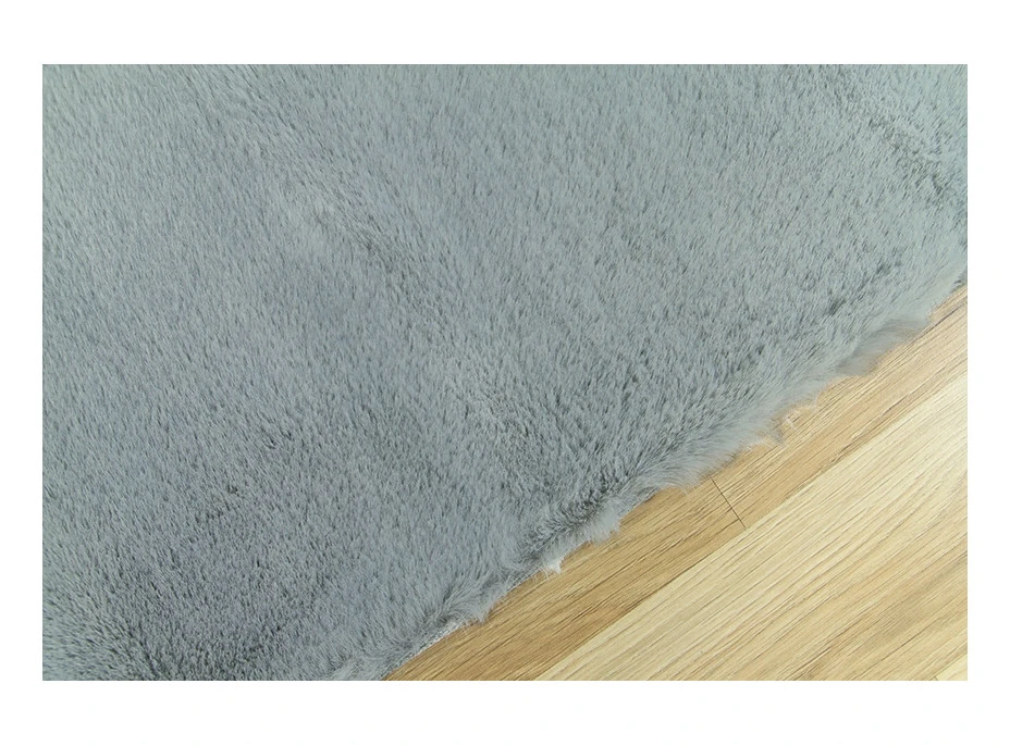 Detský plyšový koberec CHRISTIANIA - sivý