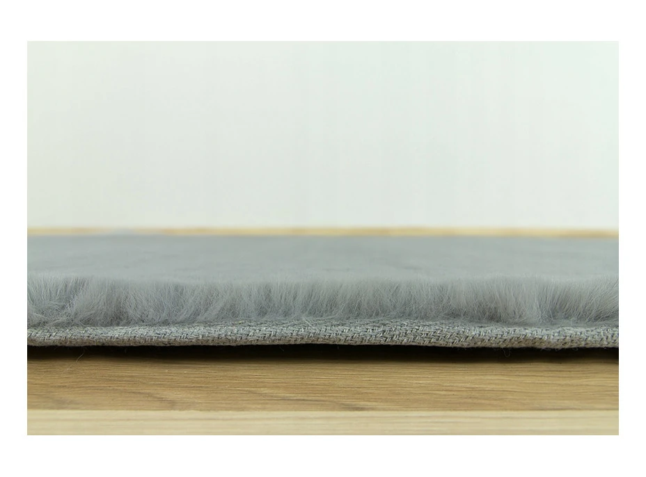 Detský plyšový koberec CHRISTIANIA - sivý