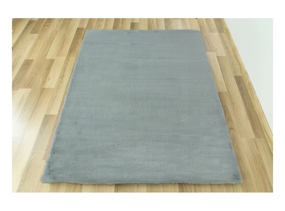 Detský plyšový koberec CHRISTIANIA - sivý