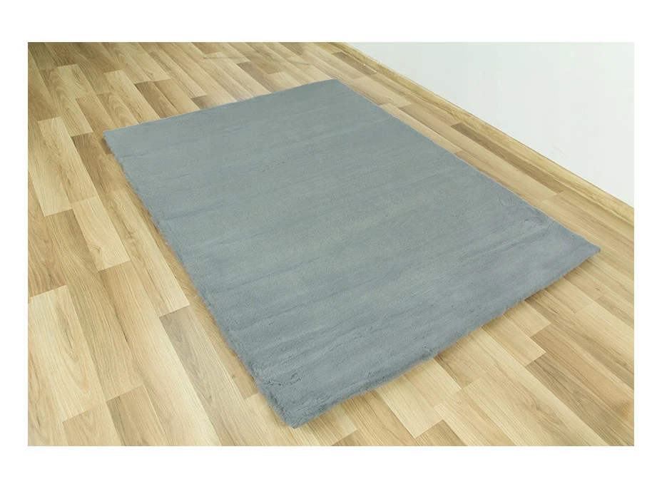 Detský plyšový koberec CHRISTIANIA - sivý