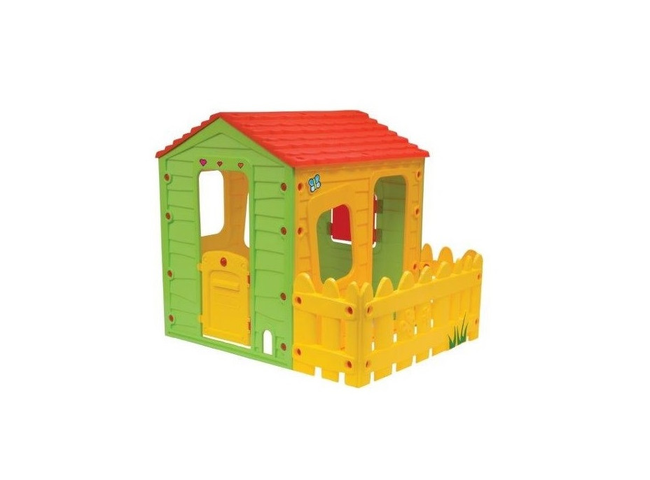 Detský domček so záhradkou 118x146x127 cm