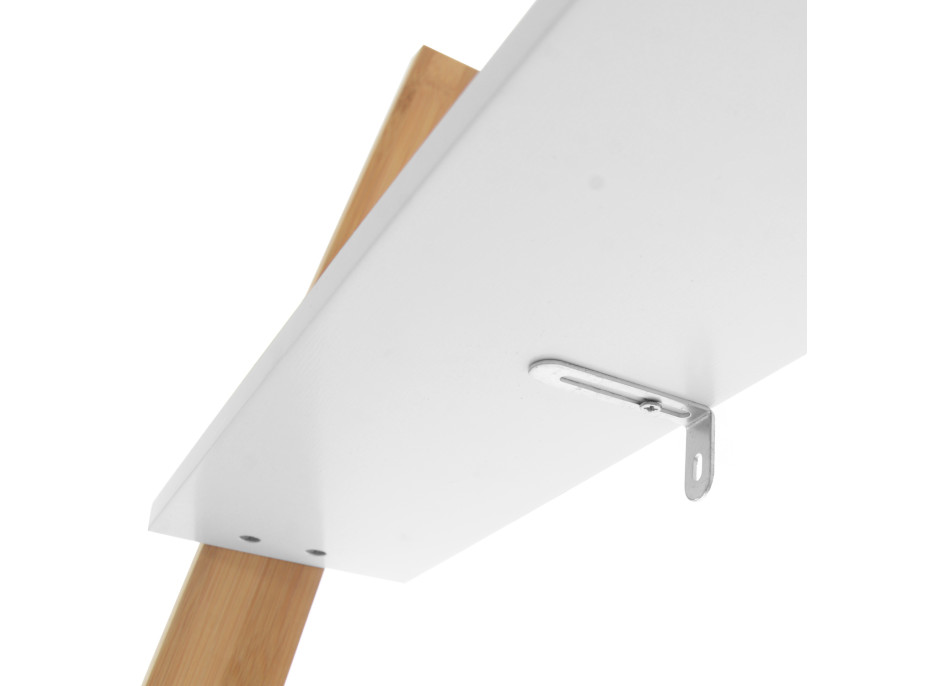 Úložný regál BAMBOO - 177x35x55 cm