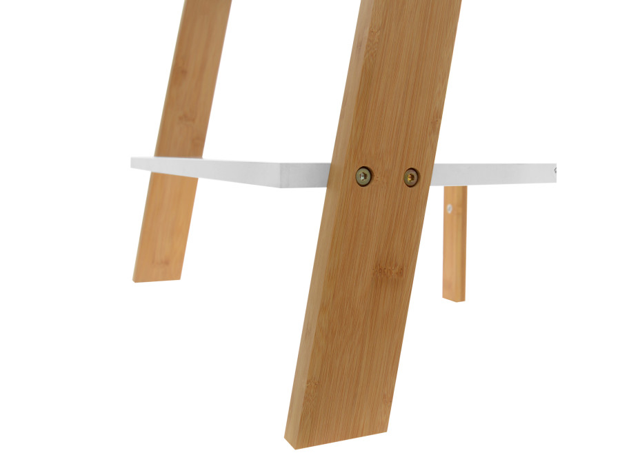 Úložný regál BAMBOO - 177x35x55 cm