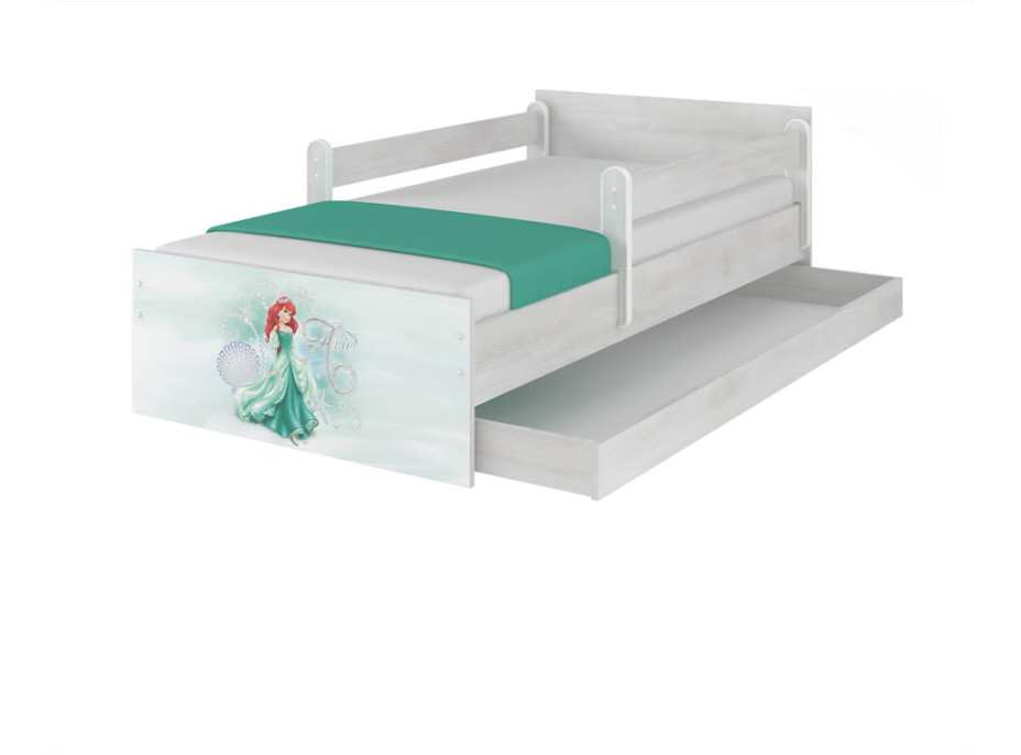 Detská posteľ MAX bez šuplíku Disney - ARIEL 160x80 cm