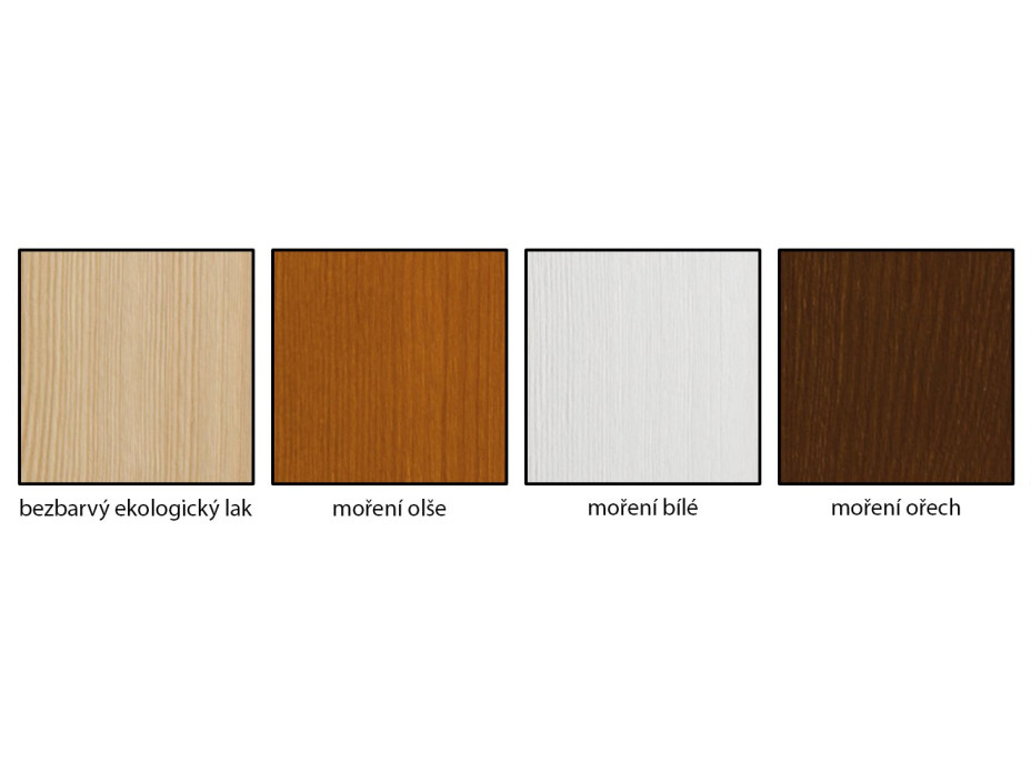 Detská posteľ s výsuvnou prístelkou z MASÍVU 200x90cm so zásuvkou - TOM