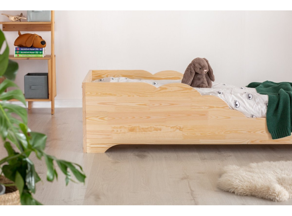 Detská posteľ z masívu BOX model 11 - 160x70 cm