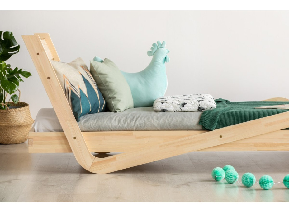 Detská posteľ z masívu ZIG ZAG - 160x80 cm