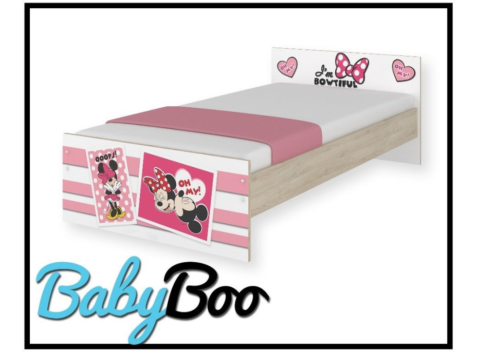 Detská posteľ MAX so zásuvkou Disney - MINNIE II 200x90 cm