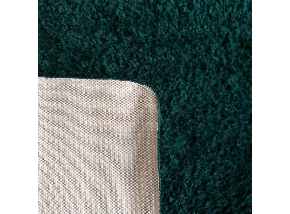 Moderný koberec SHAGGY CAMIL - zelený