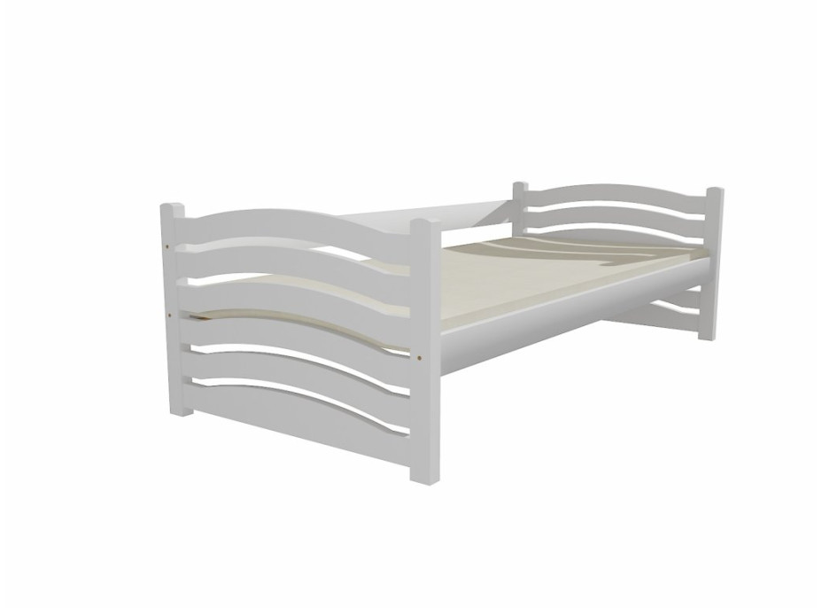 Detská posteľ z masívu 200x90cm so zásuvkou - DP004