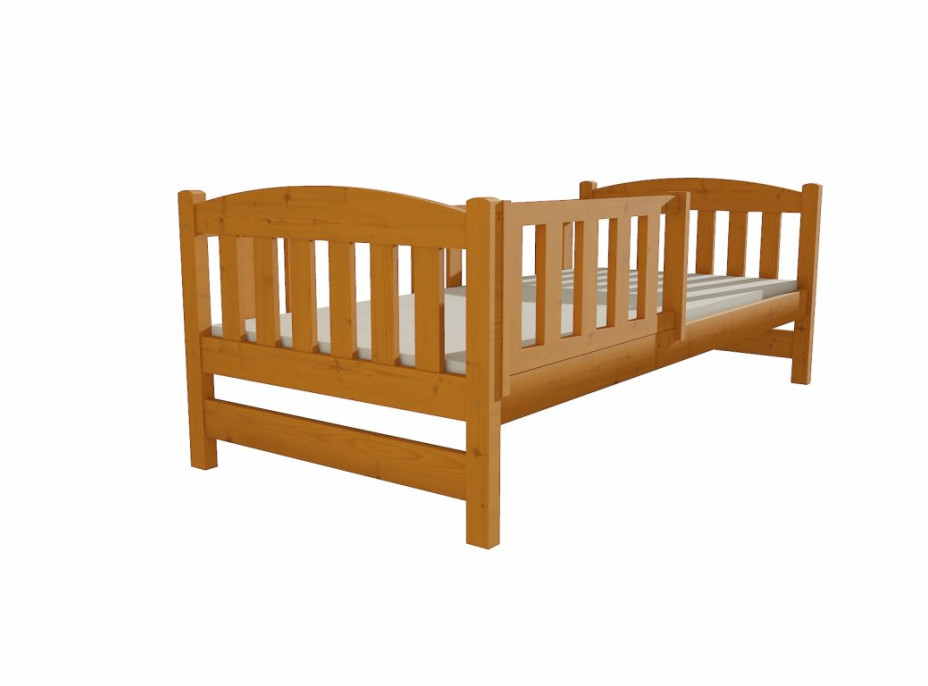 Detská posteľ z masívu 200x90cm so zásuvkou - DP002