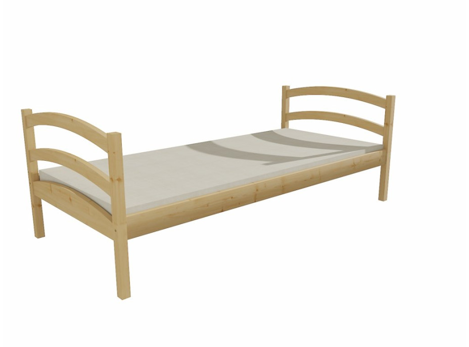 Detská posteľ z masívu 200x90cm so zásuvkou - DP006
