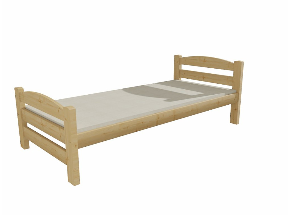 Detská posteľ z masívu 200x90cm so zásuvkou - DP008