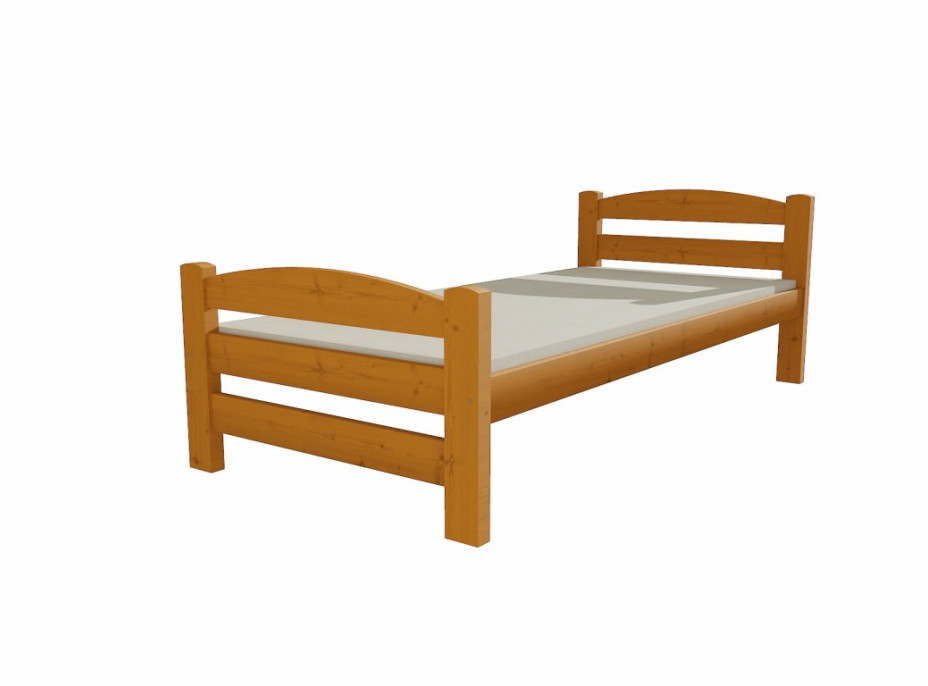 Detská posteľ z masívu 180x80cm bez šuplíku - DP008