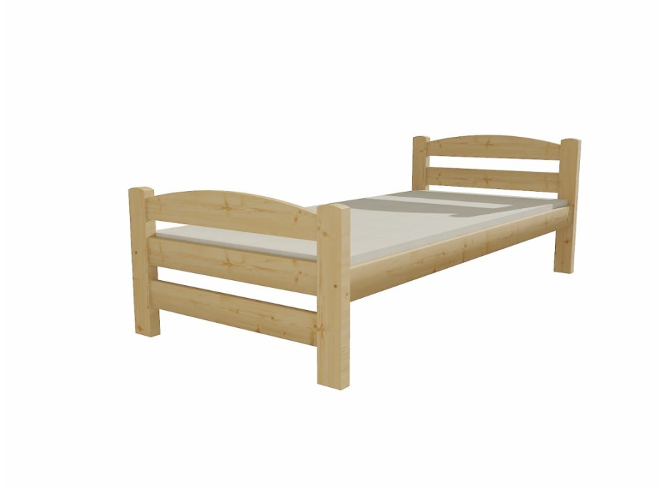 Detská posteľ z masívu 200x90cm bez šuplíku - DP008