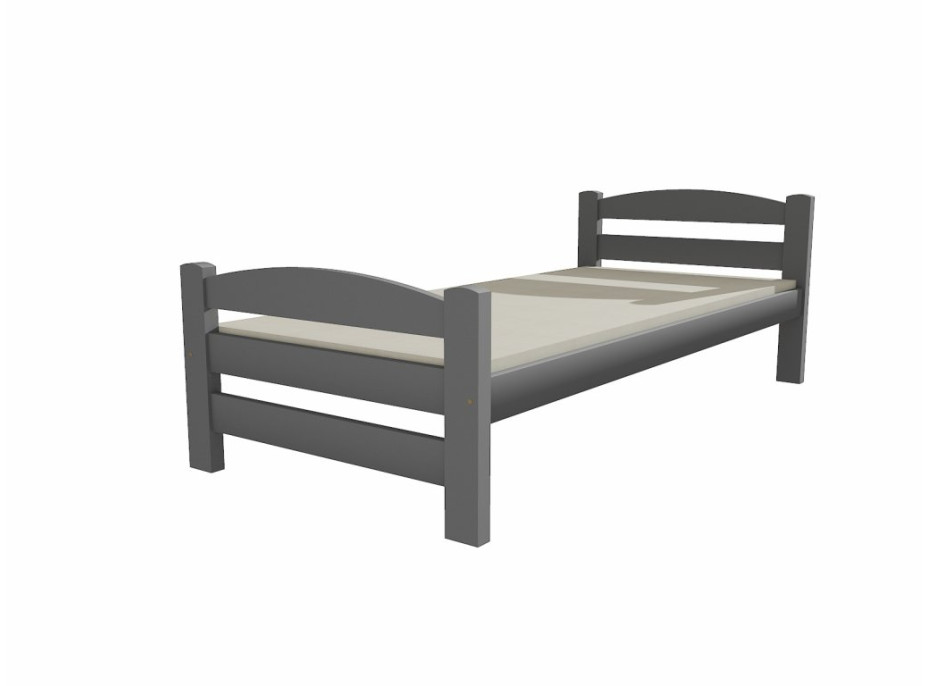 Detská posteľ z masívu 200x80cm bez šuplíku - DP008