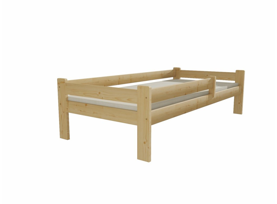 Detská posteľ z masívu 200x90cm so zásuvkou - DP012