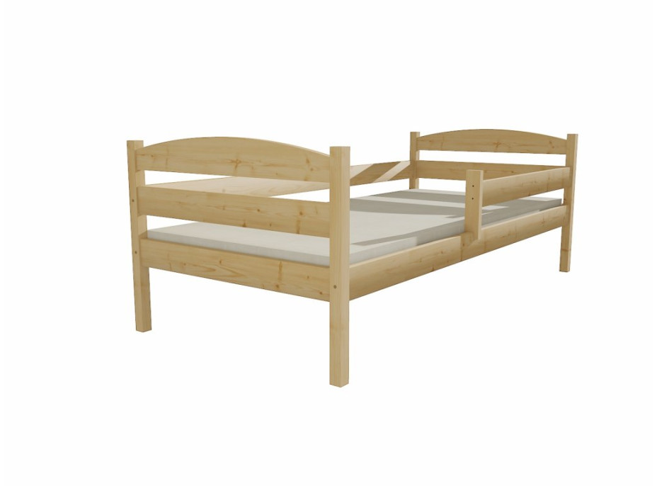 Detská posteľ z masívu 200x80cm so zásuvkami - DP017