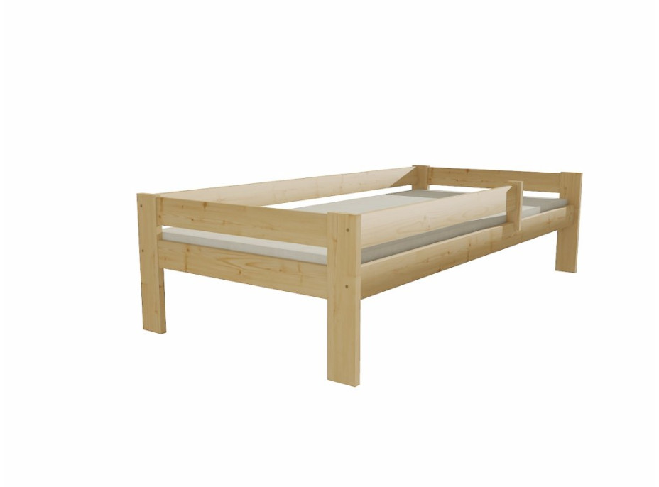 Detská posteľ z masívu 200x80cm so zásuvkou - DP018