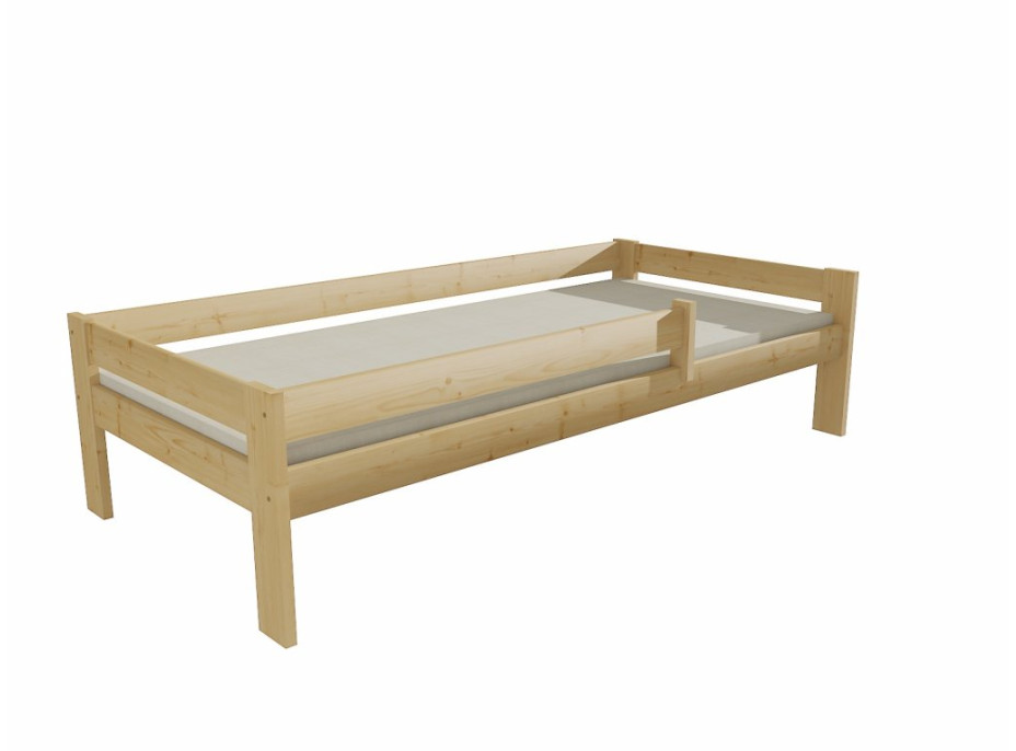 Detská posteľ z masívu 200x90cm so zásuvkou - DP018
