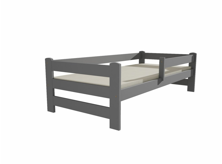 Detská posteľ z masívu 200x80cm bez šuplíku - DP019