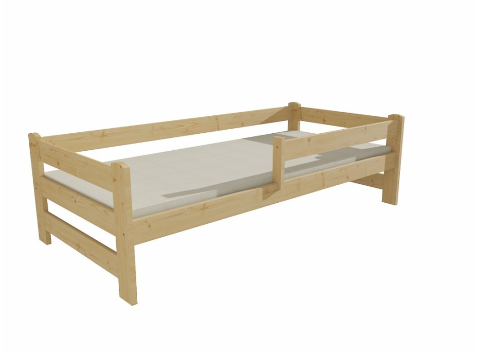 Detská posteľ z masívu 200x80cm so zásuvkou - DP019