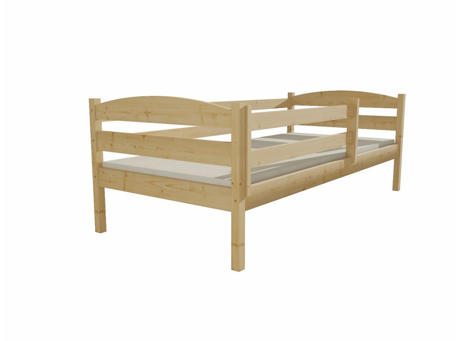 Detská posteľ z masívu 200x80cm so zásuvkami - DP020