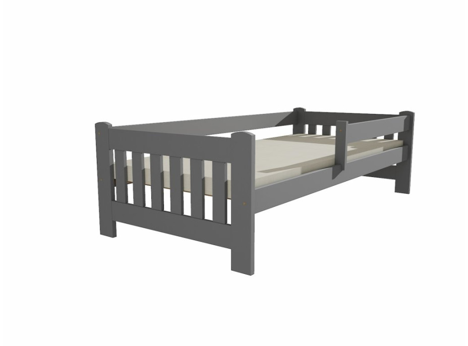 Detská posteľ z masívu 200x80 cm so zásuvkami - DP022