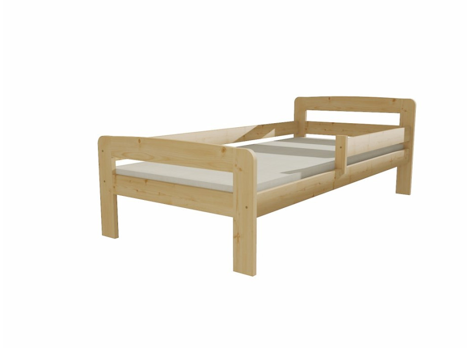 Detská posteľ z masívu 200x80 cm bez šuplíku - DP025 / V