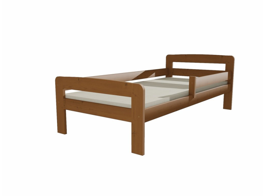 Detská posteľ z masívu 200x80 cm so zásuvkou - DP025 / V