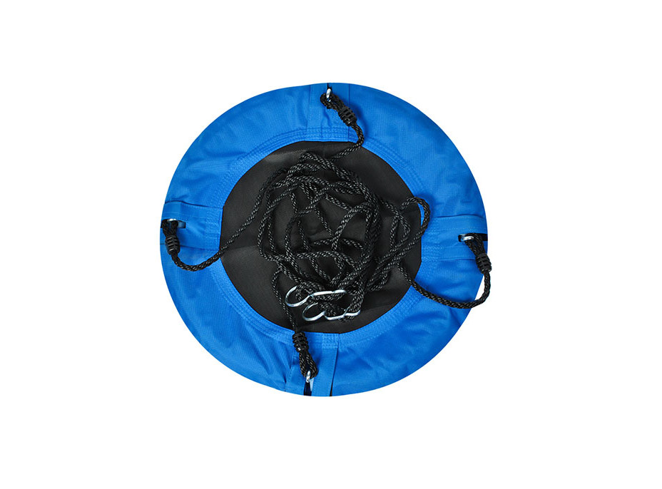 Detská hojdačka - kruh "bocianie hniezdo" - 60 cm - modré