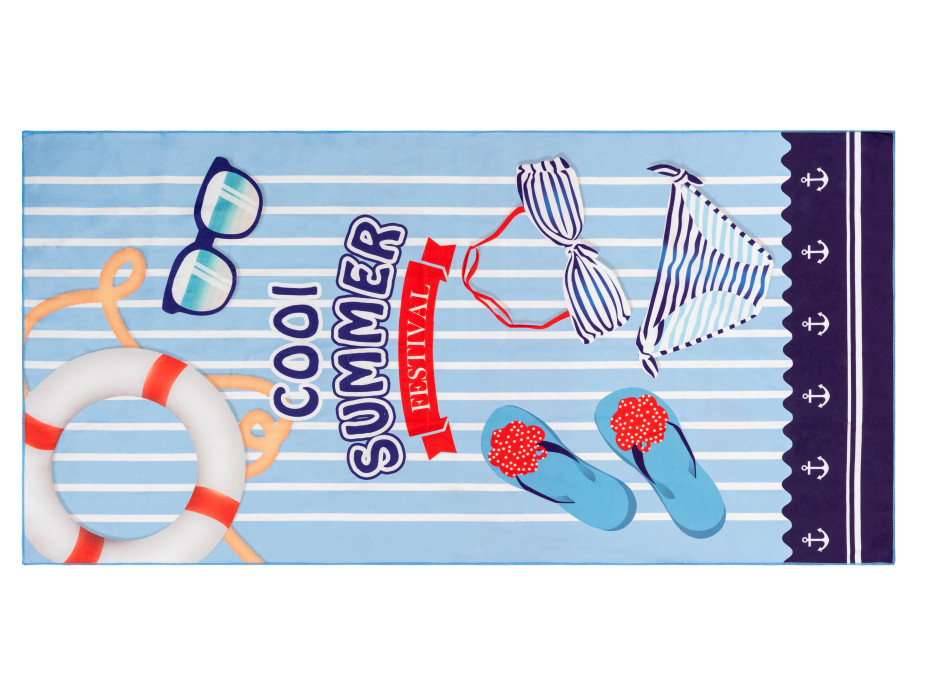 Plážová osuška COOL SUMMER - 87x170 cm
