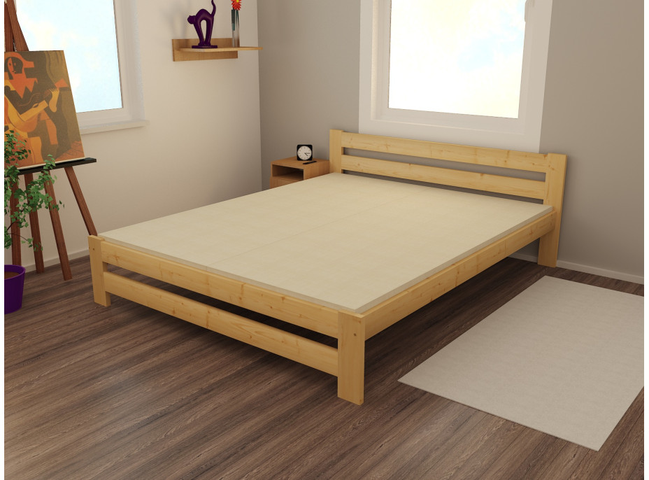 Posteľ z masívu 200x200 cm - MK5B