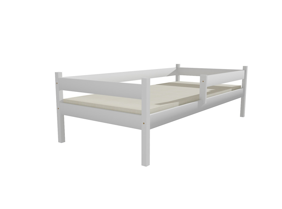 Detská posteľ z masívu 200x80 cm so zásuvkami - DP027