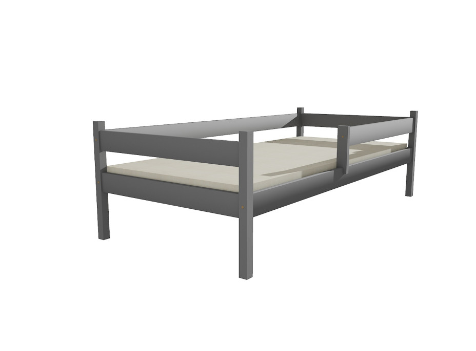 Detská posteľ z masívu 180x80 cm bez šuplíku - DP027
