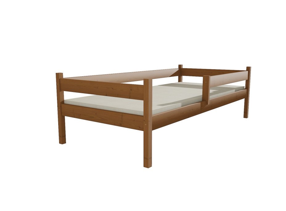 Detská posteľ z masívu 200x90 cm so zásuvkami - DP027