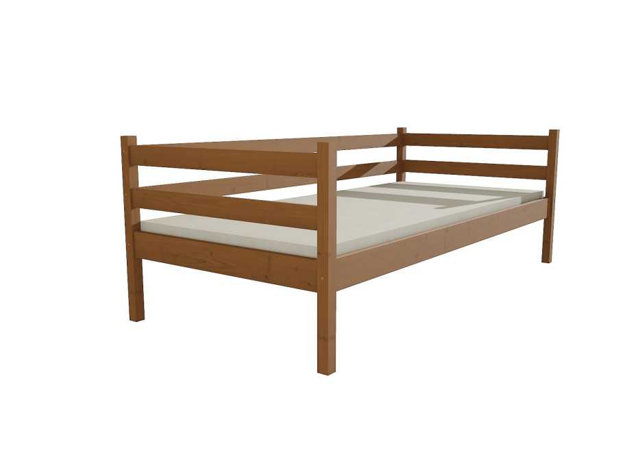 Detská posteľ z masívu 180x80 cm bez šuplíku - DP028